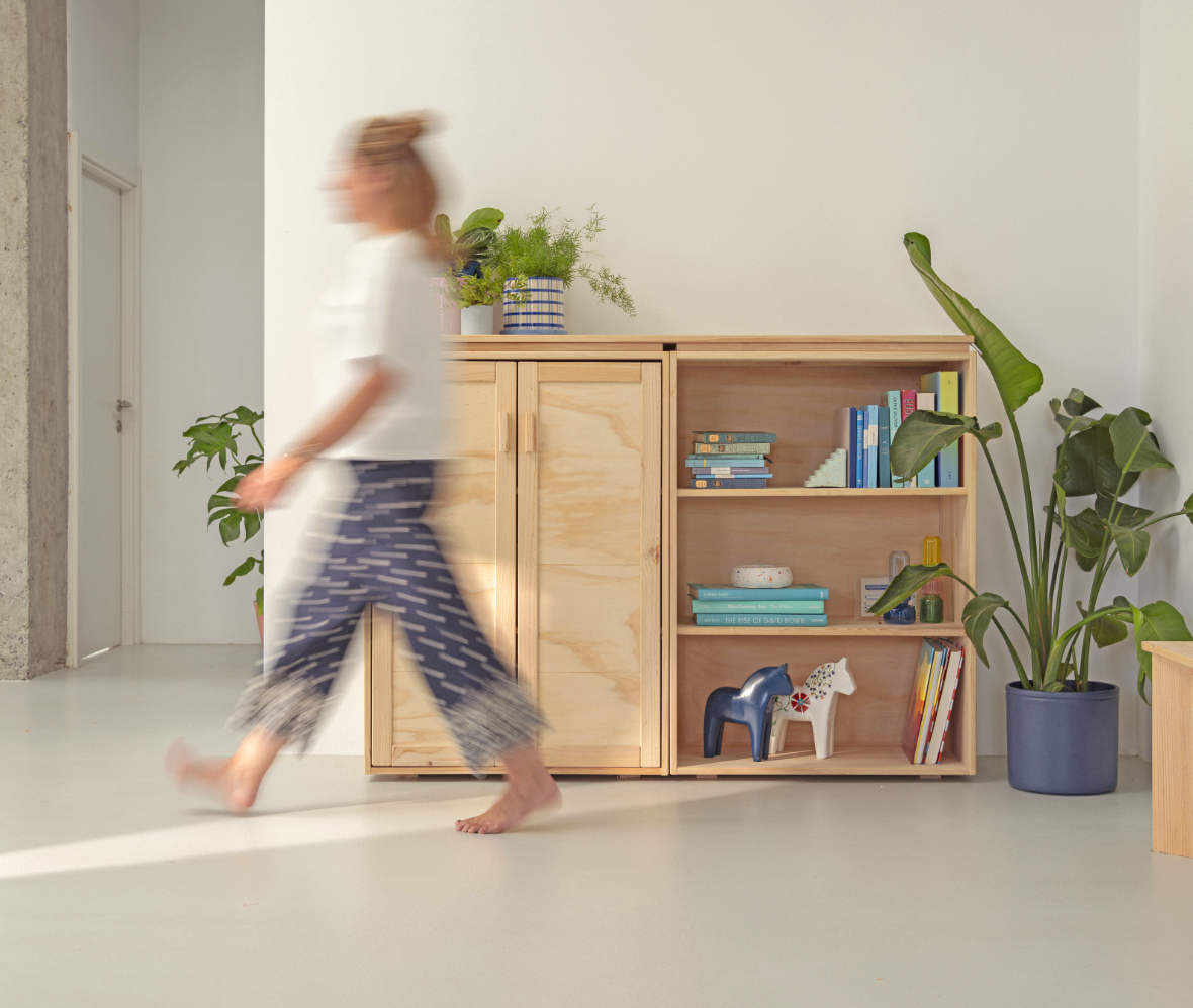 Nuevas estanterías con almacenaje